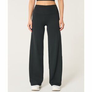 Hollister Ultra High-Rise Black Flare Leggings Size L